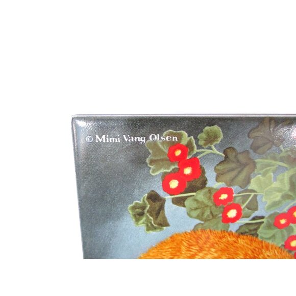 Vintage Mimi Vang Olsen Cat Trivet/Decorative Tile Only Avon GUC - Picture 3 of 7